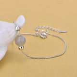 925 Sterling Silver Moonstone Bracelet for Women
