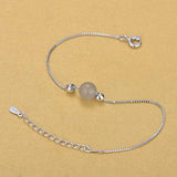 925 Sterling Silver Moonstone Bracelet for Women