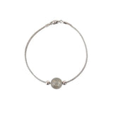 925 Sterling Silver Moonstone Bracelet for Women