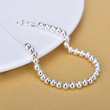 925 Silver Bracelet with Charms Women