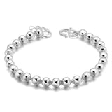 925 Silver Bracelet with Charms Women