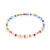 Bohemia Polymer Clay Beads Bracelet Hand-knitting Chain Gift Craft