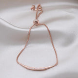 Korea Jewelry 14K Zircon Adjustable Bracelet for Women