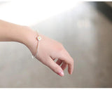 925 Silver Daisy Open Bracelet