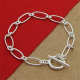 925 Silver Bracelet Grape Beads 8 Inch Prayer Beads Bracelet Women Charm