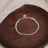 925 Silver Double Layer Bracelet Sweet Party Jewelry