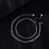 925 Silver Bracelet Women Zircon Crystal Charm Wedding Jewelry