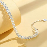 S925 Sterling Silver Bracelet Phoenix Tail Wave Light Bracelet For Women