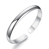 925 Silver Bangles for Women Jewelry Charms Bangle Female Birthday Gift