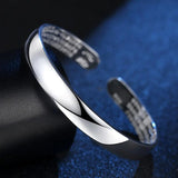 925 Silver Bangles for Women Jewelry Charms Bangle Female Birthday Gift