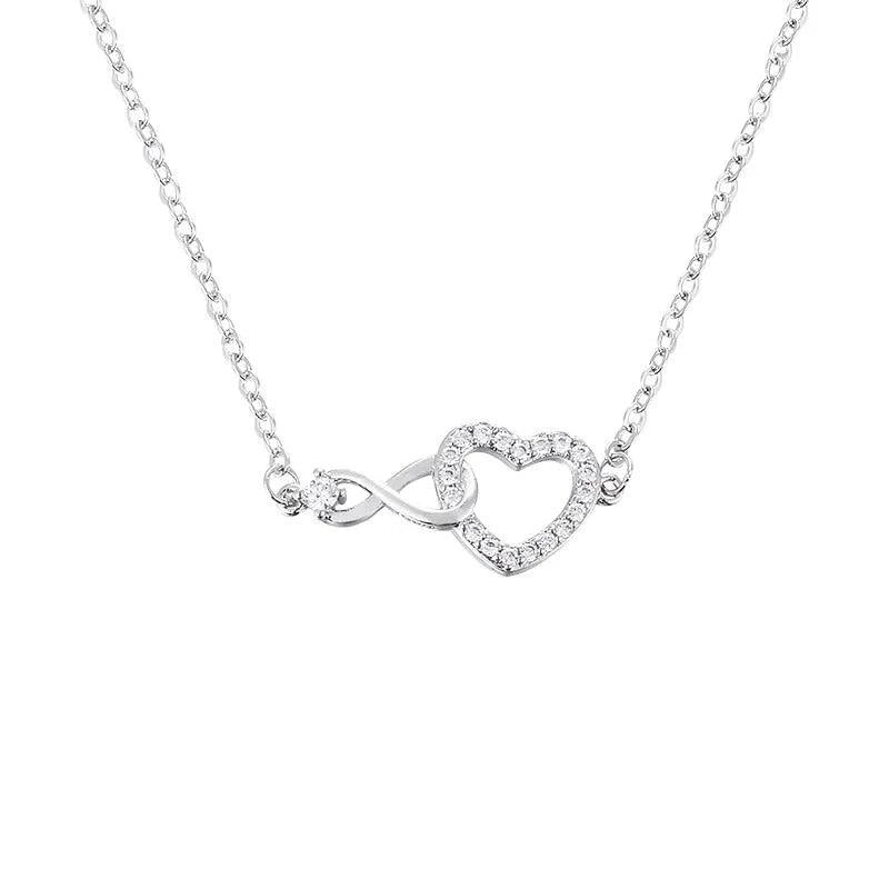 Silver Plated French Love Bracelet INS Jewelry