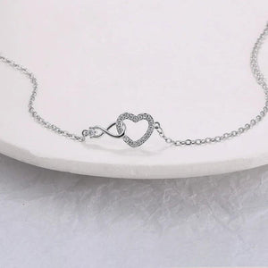 Silver Plated French Love Bracelet INS Jewelry