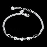 925 Sterling Silver Bracelet Beloved Chain Wedding Party Women