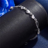 925 Sterling Silver Bracelet Beloved Chain Wedding Party Women