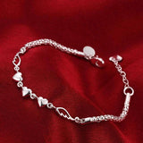 925 Sterling Silver Bracelet Beloved Chain Wedding Party Women