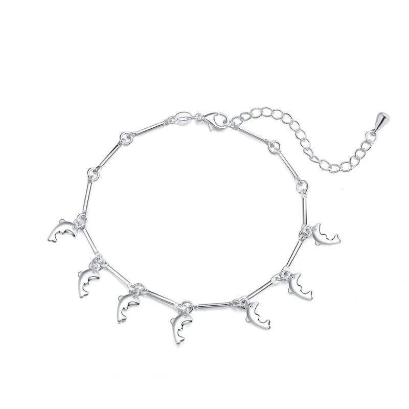 925 Silver Ball Flower Bracelet Gift for Her Birthday