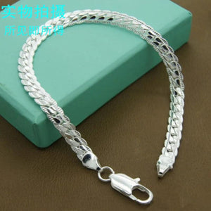 925 Silver Charm Chain Bracelets & Jewelry
