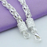925 Sterling Silver Chain Bracelet Hand Chain Men