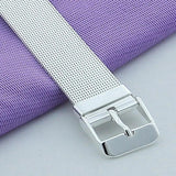 925 Silver Bracelet 10/12/14MM Wrist Strap Bracelet for Women Men