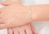 Stainless Steel Letter Bracelet for Women's Jewelry