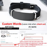 Stainless Steel Bangle Bracelet for Men