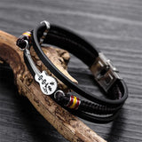 Personalized Stainless Steel Guitar Bracelet for Men