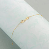 Stainless Steel Chain Name Bracelet Women Jewelry