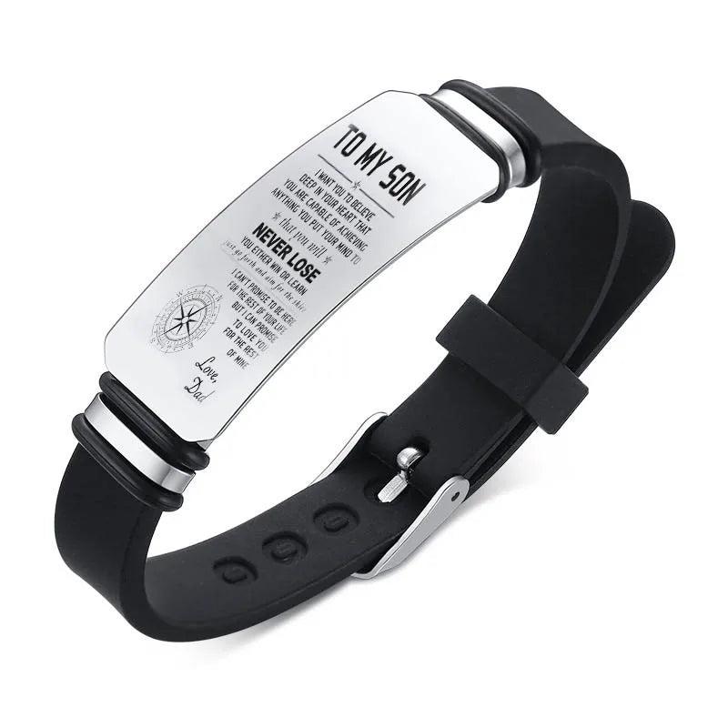 Son Bracelet Stainless Steel Personalized Jewelry