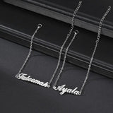 Personalized Stainless Steel Name Bracelet Bangle