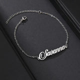 Personalized Stainless Steel Name Bracelet Bangle