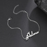 Personalized Stainless Steel Name Bracelet Bangle