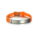 Personalized Nameplate Bracelet Stainless Steel ID Luminous Adjustable Gift