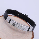 Heart Disease & Diabetes Patients Medical ID Bracelet