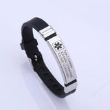 Heart Disease & Diabetes Patients Medical ID Bracelet