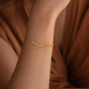 Birthstone Bracelet for Women Font Personalized Chain Bracelet