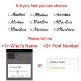 Custom Couple Name Bracelets Stainless Steel Letter Bracelet