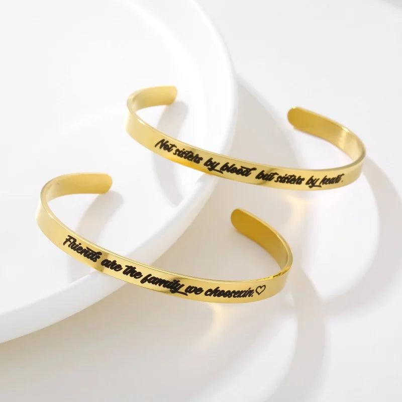 Personalized Engraved Name ID Bracelet for Women