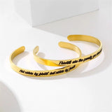 Personalized Engraved Name ID Bracelet for Women