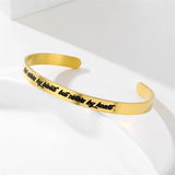 Personalized Engraved Name ID Bracelet for Women