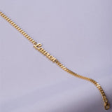 Personalized Name Bracelet Cuban Chain Bangle for Women