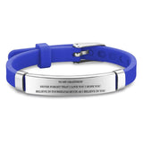 Personalized Children's Silicone Bracelet with Engraving