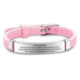 Personalized Children's Silicone Bracelet with Engraving