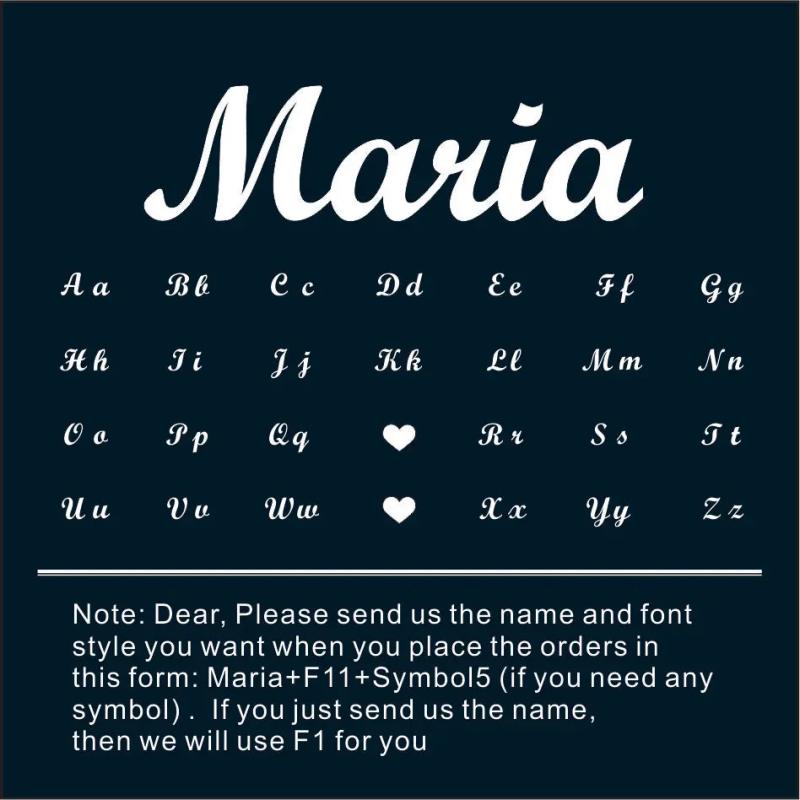 Personalized Name Bracelet Stainless Steel Jewelry