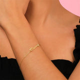 Personalized Name Bracelet Stainless Steel Jewelry