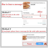 Personalized Name Bracelet Stainless Steel Chain Letter Jewelry Birthday Gift