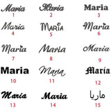 Arabic Name Bracelet Stainless Steel Personalized ID Gift