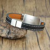 Vintage Zodiac Leather Bracelet, Constellations Cuff Bangle for Men