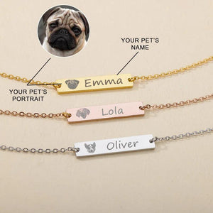 Animal Picture Engraved Bracelet Stainless Steel Women's Jewelry