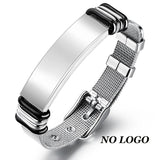 Personalized Stainless Steel Men's Bracelet