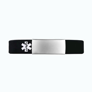 ID Wristbands for Women with Type 1 Diabetes, Engraved ICE Bangle